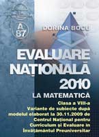  Evaluare natională 2010 la matematică cl. VIII-a 