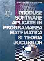  Produse software aplicate n programarea matematic si teoria jocurilor 