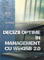  Decizii optime n management cu WinQSB 2.0 